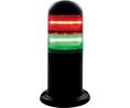 LED Signal Tower Red / Green 193mm 150mA 24V IP66 Wire Lead